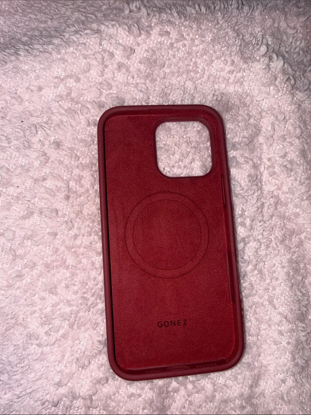 Protective MagSafe Silicone Phone Case - Deep Burgundy IPhone 16 Pro Max